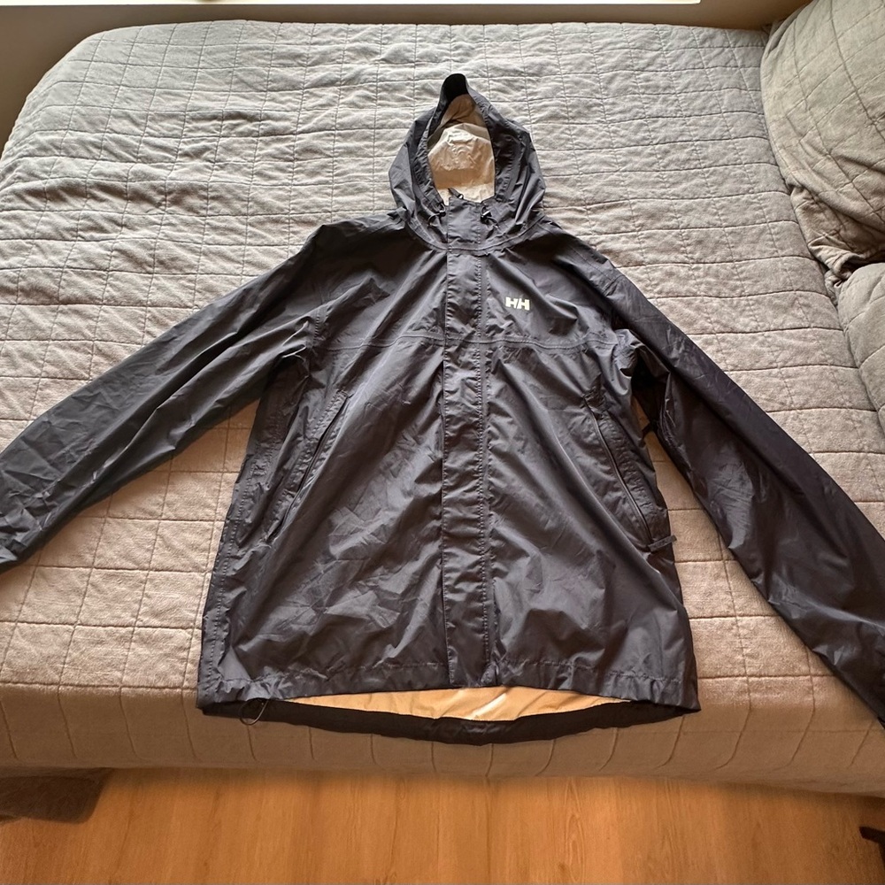 Helly Hansen Navy Rain Jacket - image 4